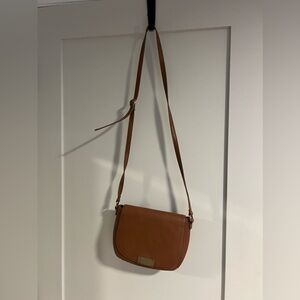 Brown cross body American eagle purse